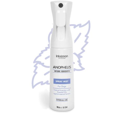 Σπρέι προστασίας σκύλου από παράσιτα και έντομα ANOPHELIS 300 ml Καθημερινή Φροντίδα Intuizoon