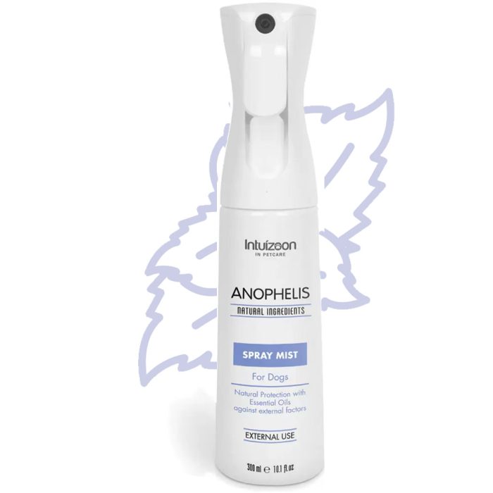 Σπρέι προστασίας σκύλου από παράσιτα και έντομα ANOPHELIS 300 ml Καθημερινή Φροντίδα Intuizoon