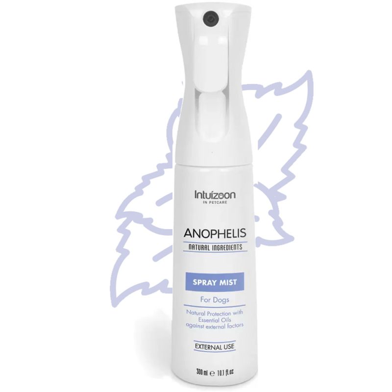 Σπρέι προστασίας σκύλου από παράσιτα και έντομα ANOPHELIS 300 ml Καθημερινή Φροντίδα Intuizoon