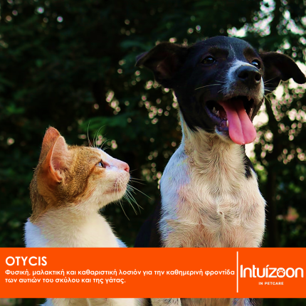 Λοσιόν αυτιών κατοικιδίων OTYCIS 100 ml Καθημερινή Φροντίδα Intuizoon