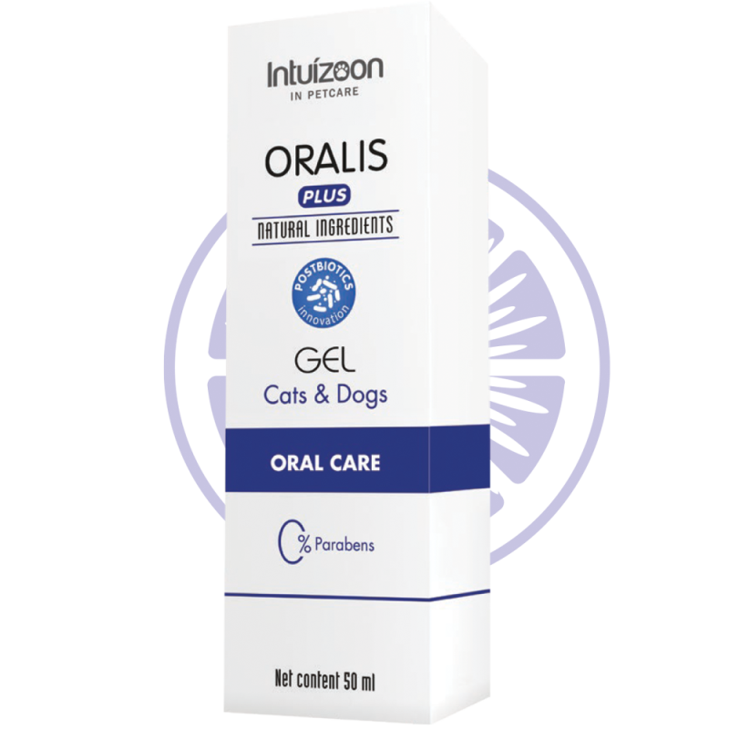 Οδοντικό τζέλ για κατοικίδια ORALIS PLUS 50 ml Καθημερινή Φροντίδα Intuizoon