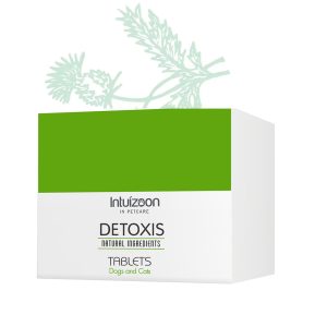 Συμπλήρωμα διατροφής για κατοικίδια DETOXIS 300 Tabs Συμπληρωματικές Θεραπείες Intuizoon