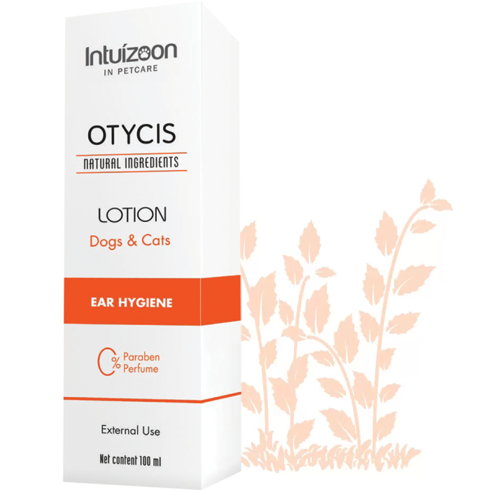 Λοσιόν αυτιών κατοικιδίων OTYCIS 100 ml Καθημερινή Φροντίδα Intuizoon
